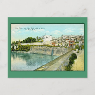 Carte Postale Vintage San Juan, Porto Rico