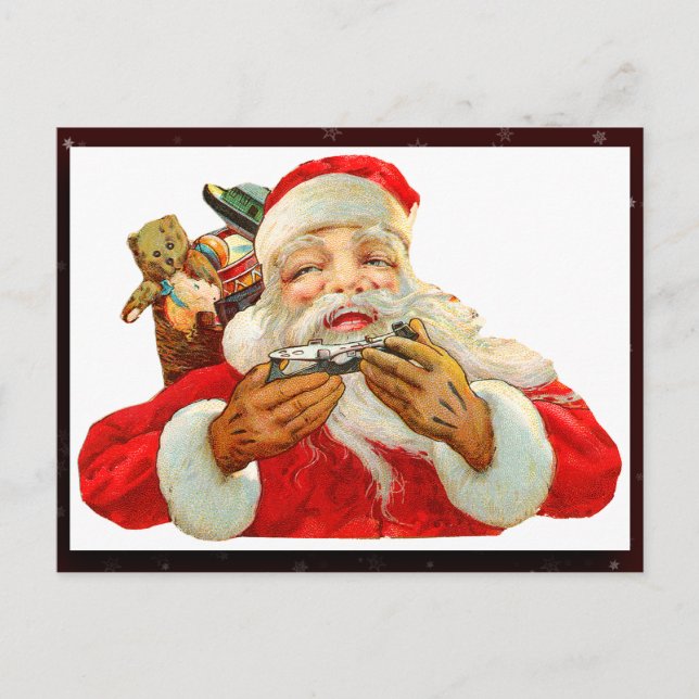 Carte postale vintage Santa Claus (Devant)