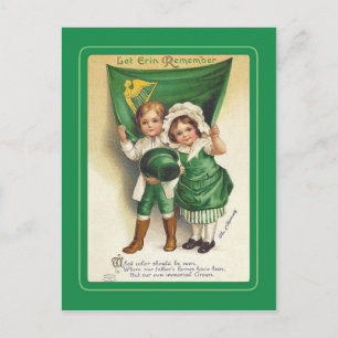 Carte postale vintage St Patrick's Day