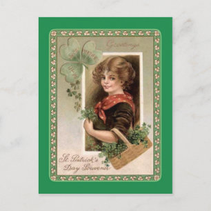 Carte postale vintage St Patrick's Day