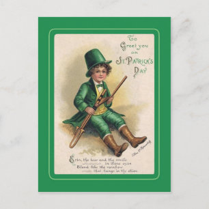 Carte postale vintage St Patrick's Day