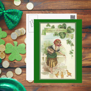 Carte Postale Vintage St. Patrick's Morn