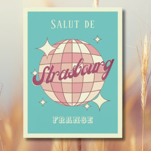 Carte postale Vintage Strasbourg France