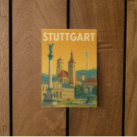 Vintage Stuttgart Allemagne