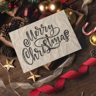 Carte Postale Vintage Super Joyeux Noël