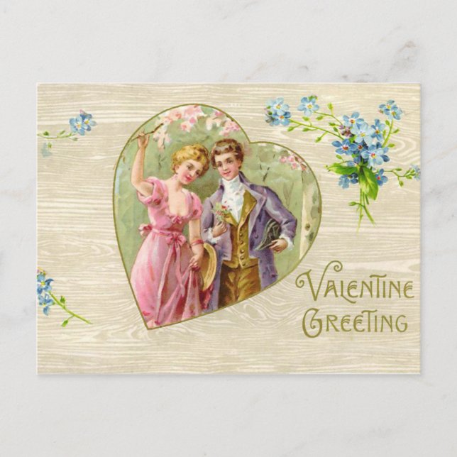 Carte postale vintage Sweethee Valentine (Devant)