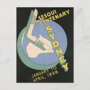 Carte Postale Vintage Sydney Australie