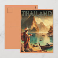 Vintage Thaïlande Voyage vieux cadeaux