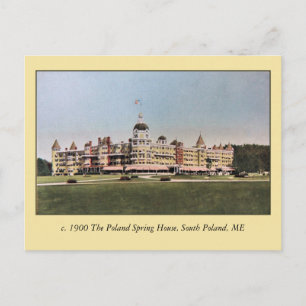 Carte Postale Vintage The Poland Spring House Hotel