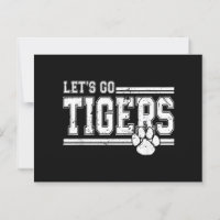 Vintage Tigers School Sports Nom Retro