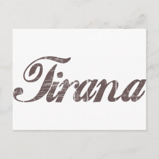 Carte Postale Vintage Tirana