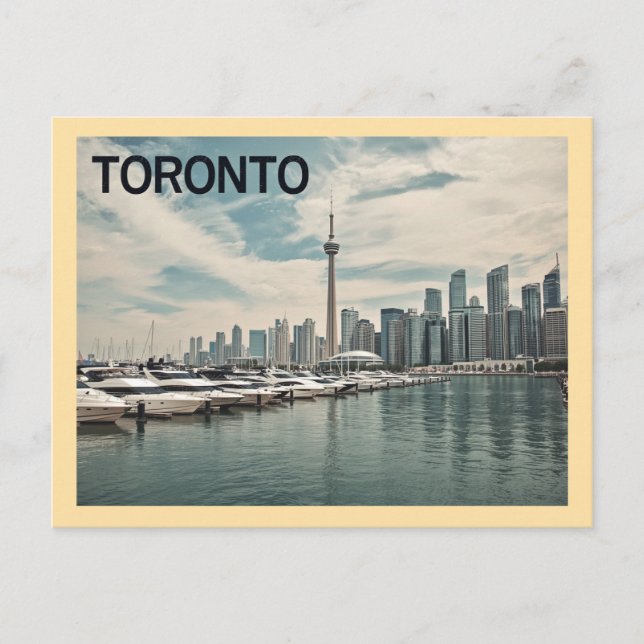 Carte Postale Vintage Toronto Travel (Devant)