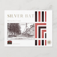 Vintage train postcard