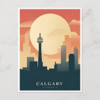 Vintage travel Calgary Alberta Canada edmonton