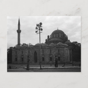 Carte Postale Vintage Turquie Istanbul Beyazit camii mosquée
