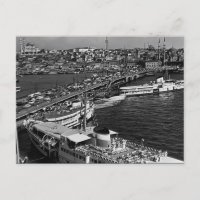 Vintage Turquie Istanbul Port de Galata