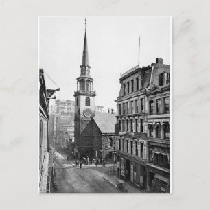 Carte Postale Vintage USA, Old South Meeting House, Boston