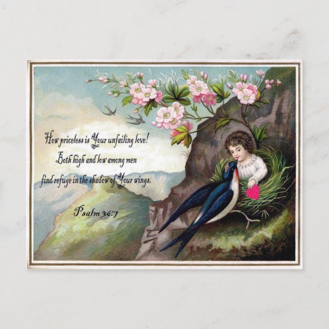 Carte postale vintage Valentine (Devant)