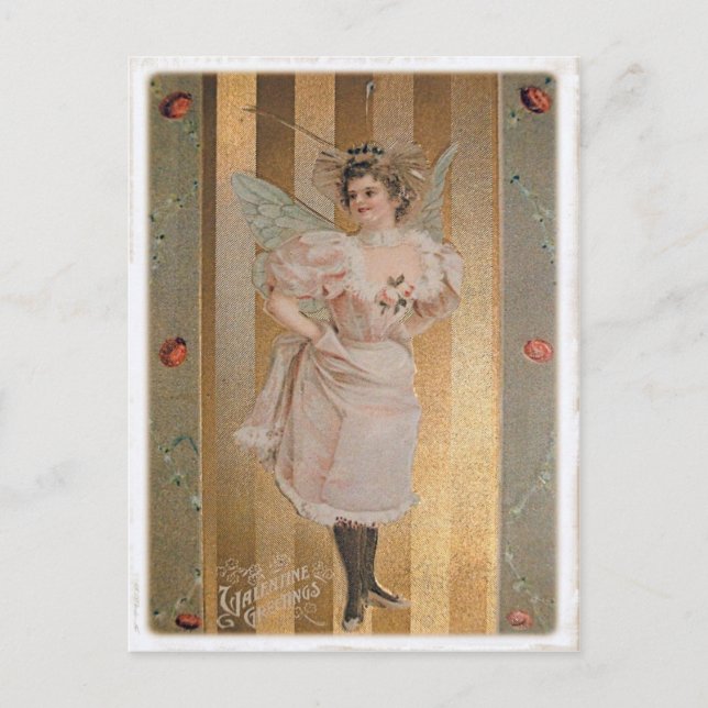 Carte postale vintage Valentine (Devant)