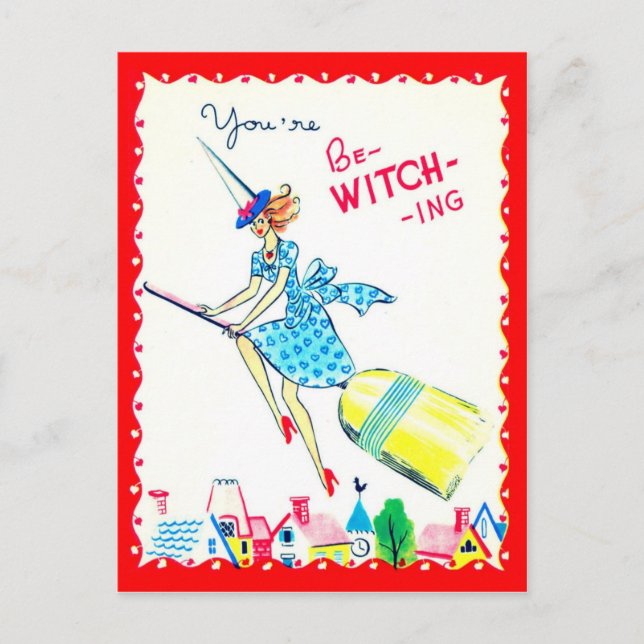 Carte postale vintage Valentine (Devant)