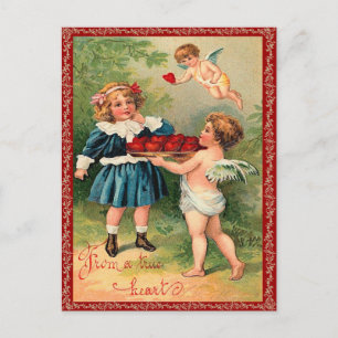 Carte postale vintage Valentine
