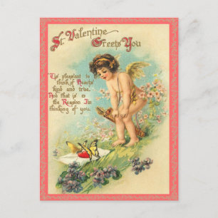 Carte postale vintage Valentine
