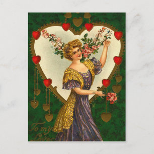 Carte postale vintage Valentine