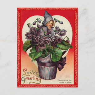 Carte postale vintage Valentine