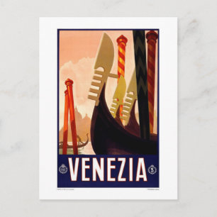 Carte postale Vintage Venezuela, Italie