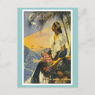Carte Postale Vintage Veracruz