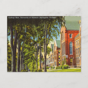 Carte Postale Vintage, Vermont, Burlington, Vermont