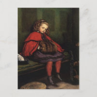 CARTE POSTALE vintage VICTORIAN Little Vagabond Tr