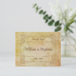 Carte Postale Vintage victorien romantique Fairytale Mariage