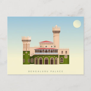 Carte Postale Vintage Vidhana Soudha Bengaluru Karnataka Inde