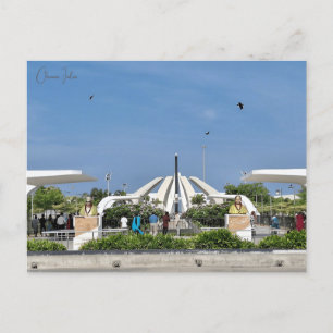 Carte Postale Vintage ville de voyage Chennai Inde rétro vacance