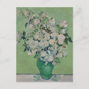 Carte Postale Vintage Vincent Van Gogh Peinture Roses