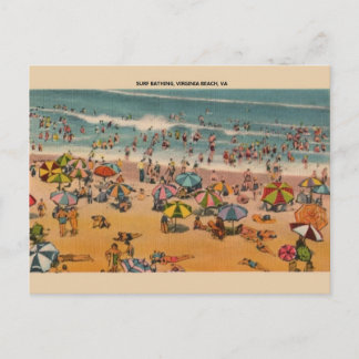 Carte postale vintage Virginia Beach