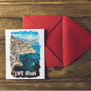 Carte Postale Vintage voyage Afrique du Sud du Cap