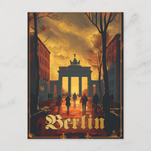 Carte Postale Vintage voyage Berlin, Allemagne