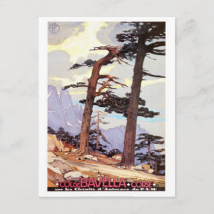 Carte Postale Vintage voyage Corse -