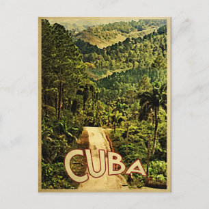 Carte Postale Vintage voyage Cuba