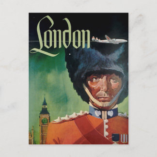 Carte Postale Vintage voyage de Londres