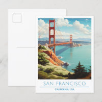 Vintage voyage de San Francisco California USA