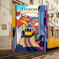 Vintage voyage de tramway Lisbonne Retro