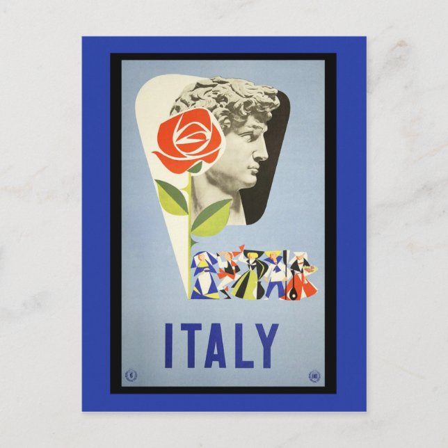 Carte Postale Vintage voyage - ITALIE (Devant)