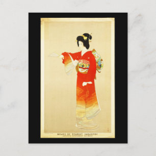 Carte postale Vintage voyage-Japon