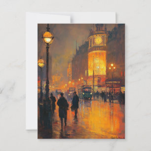 Carte postale Vintage voyage Londres