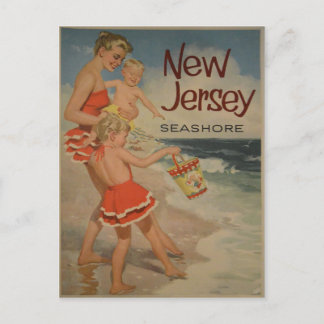Carte postale Vintage voyage New Jersey