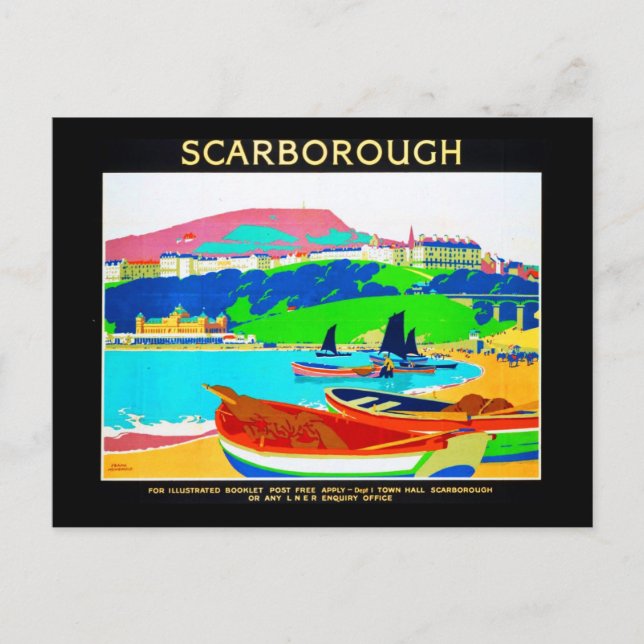 Carte postale Vintage voyage-Scarborough (Devant)