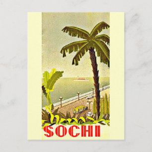 Carte postale Vintage voyage-Sotchi